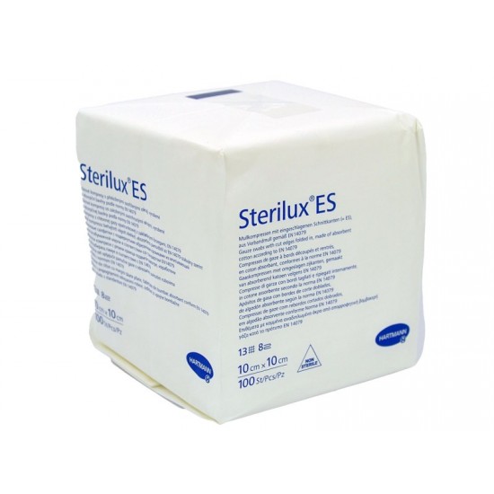 ΓΑΖΑ ΥΦΑΣΜΕΝΗ 8ply (10x10cm) STERILUX ES