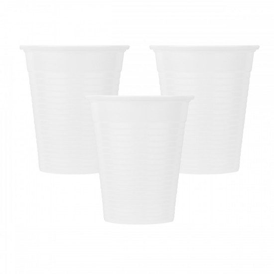 ΟΔΟΝΤΙΑΤΡΙΚΟ ΠΟΤΗΡΑΚΙ ΛΕΥΚΟ 180ml (100τεμ)