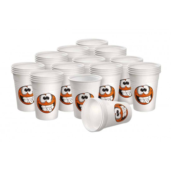 ΟΔΟΝΤΙΑΤΡΙΚΟ ΠΟΤΗΡΑΚΙ SMILY (50τεμ)