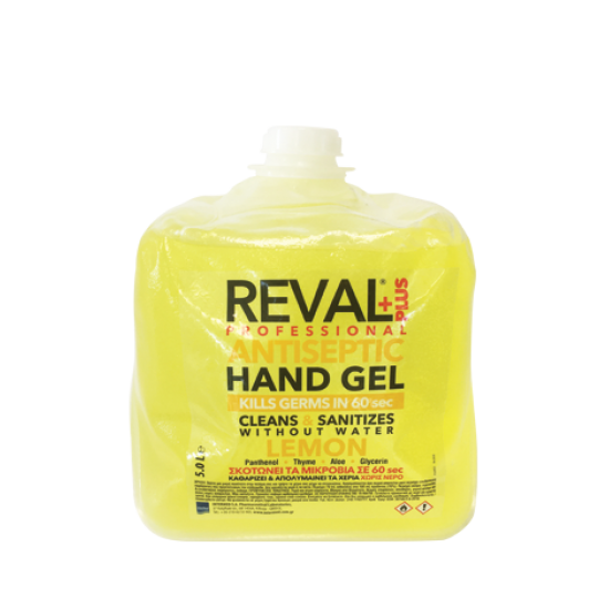 REVAL HAND GEL LEMON (5Lt)